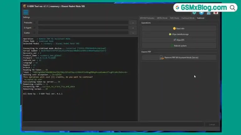 E-GSM Tool