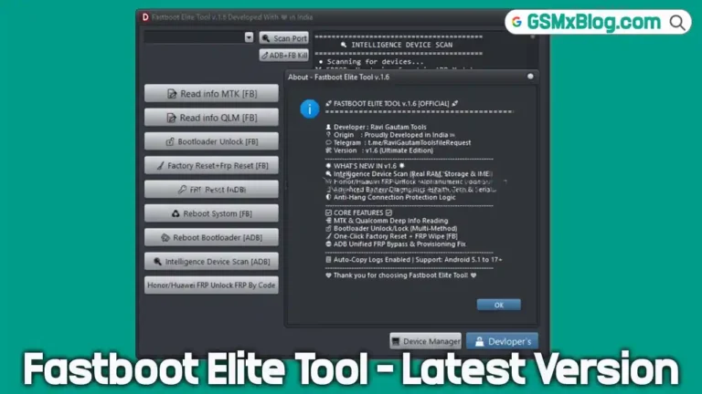 Fastboot Elite Tool v1.6 Download Free