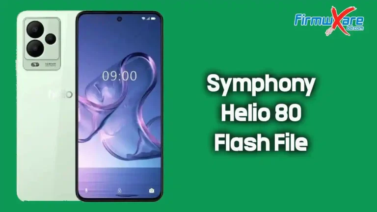 Symphony Helio 80 Flash File