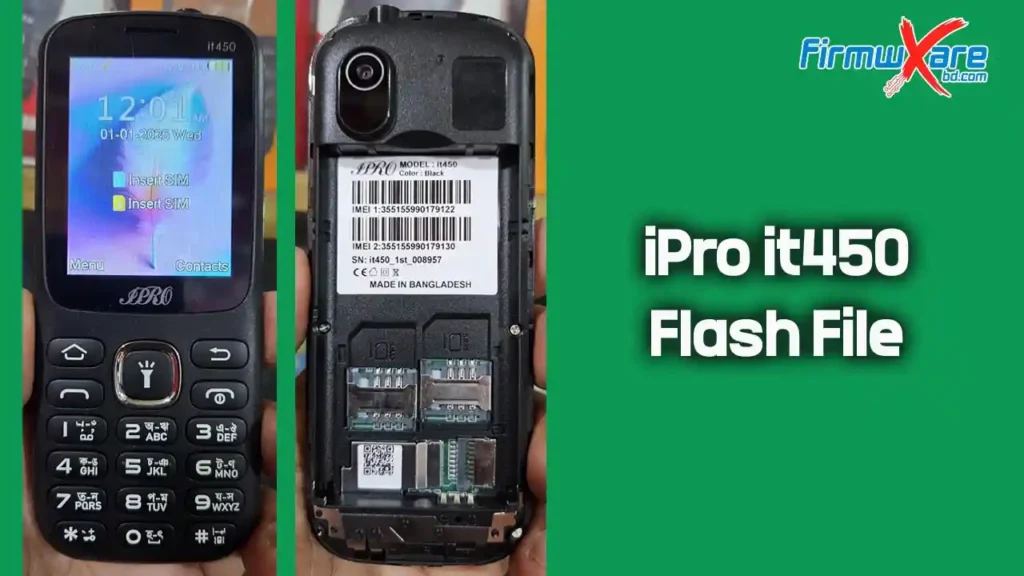 iPro it450 Flash File (Firmware) MT2502 1 iPro it450 Flash File