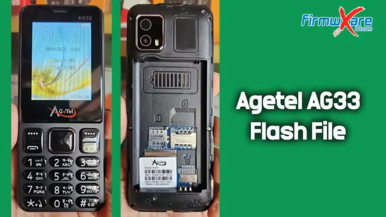 Agetel AG33 Flash File