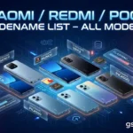 Complete Xiaomi Redmi POCO Codename List