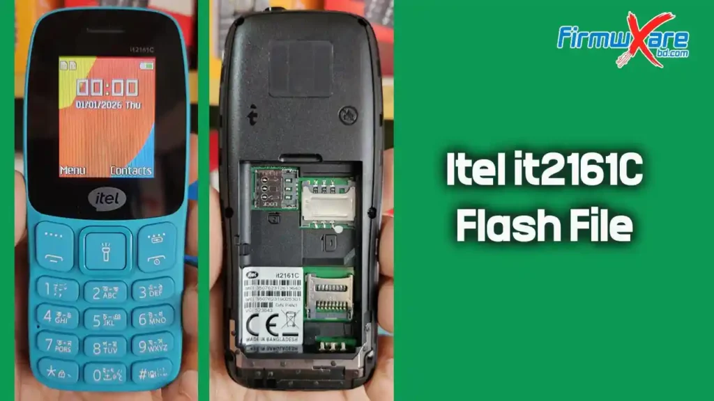 Itel it2161C Flash File (Firmware) SC6533G 1 Itel it2161C Flash File