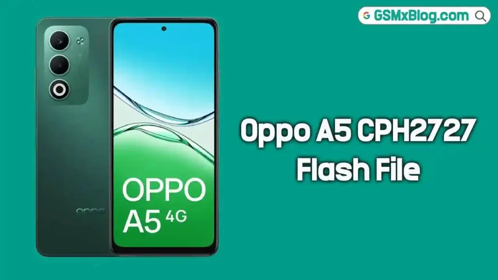 Oppo A5 CPH2727 Flash File (Firmware) Free Download 1 Oppo A5 CPH2727 Flash File