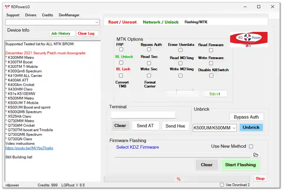 Download RDPower LG Tool V8.3 (Latest Version) Free 2026 – Tested & Working 1 RDPower LG Tool