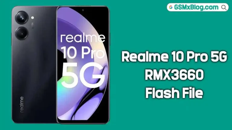 Realme 10 Pro 5G RMX3660 Flash File