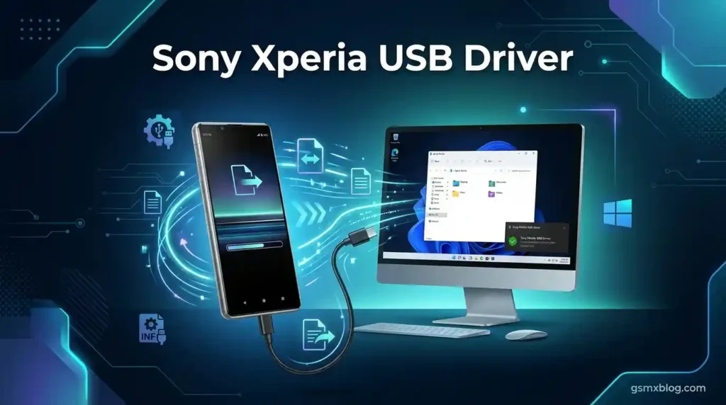 Download Sony Xperia USB Driver v1.9 (Latest Version) 2026 1 Sony Xperia USB Driver