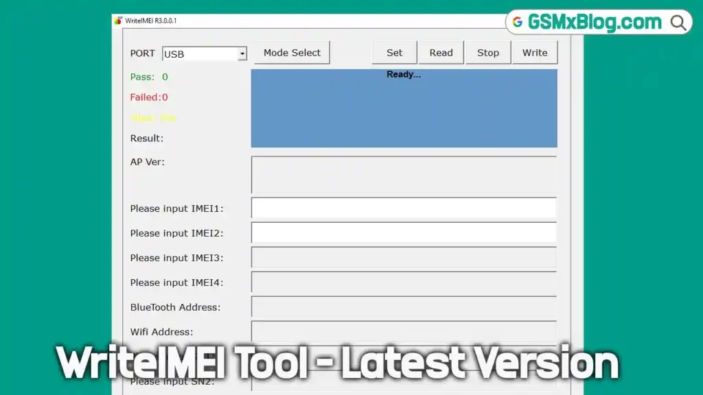 WriteIMEI Tool R3.0.0001 (Latest Version) Free Download 2026 – Tested & Working 1 WriteIMEI Tool