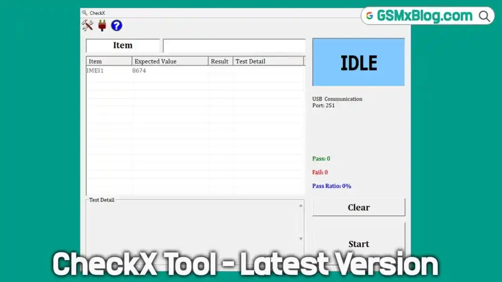 CheckX Tool (Latest Version) for Windows – UniSoc Production Testing & Verification Utility 1 CheckX Tool (Latest Version)