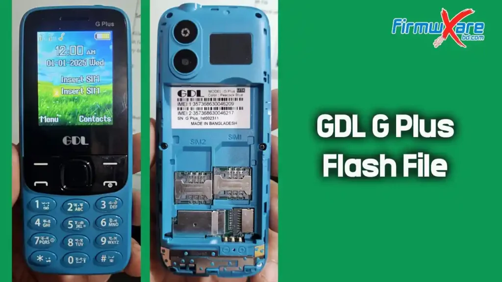 GDL G Plus Flash File (Firmware) MT2502 1 GDL G Plus Flash File