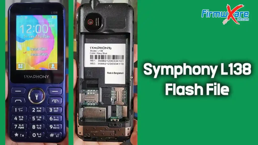 Symphony L138 Flash File (Firmware) MT2502 1 Symphony L138 Flash File