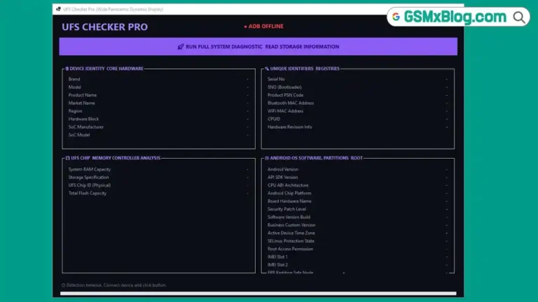 UFS Checker Pro Tool Free