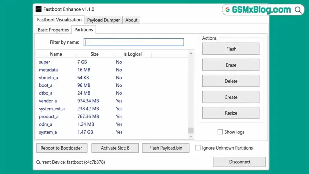Fastboot Enhance Tool v1.4.0 – Payload.bin Dumper & Fastbootd Manager 1 Fastboot Enhance Tool