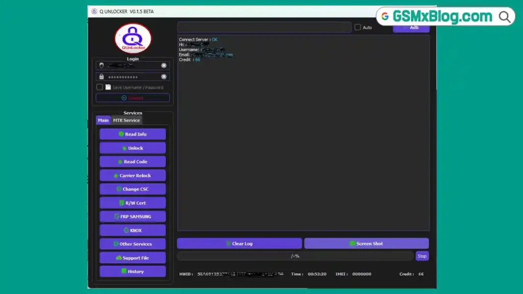 Q-Unlocker Tool V0.2.0 (Latest Version) SIM Unlock, FRP Bypass & Carrier Relock 1 Q-Unlocker Tool V0.2.0 (Latest Version)