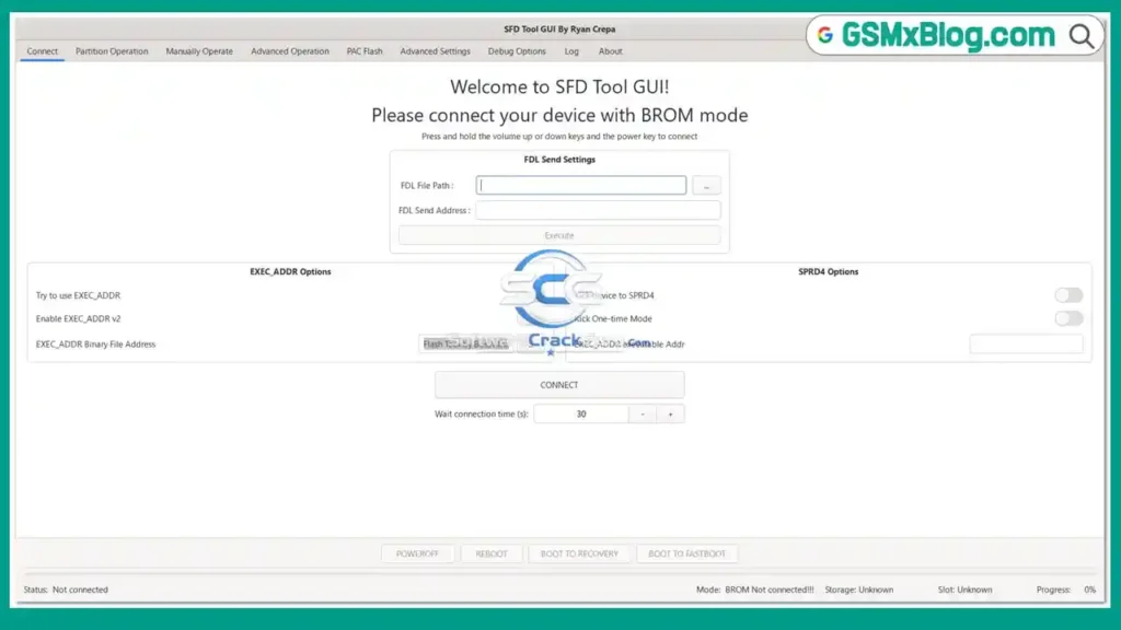 SFD Tool GUI v2.5.2 (Latest Version) Free 2026 – UNISOC Flash Tool 1 SFD Tool GUI